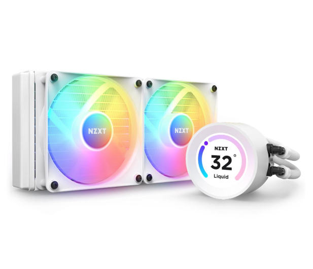 NZXT Kraken Elite 240 RGB White 2x120mm - 1145691 - zdjęcie